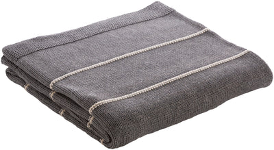 product image for Torsten TSN-1000 Knitted Throw in Medium Grey & Cream by Surya 44