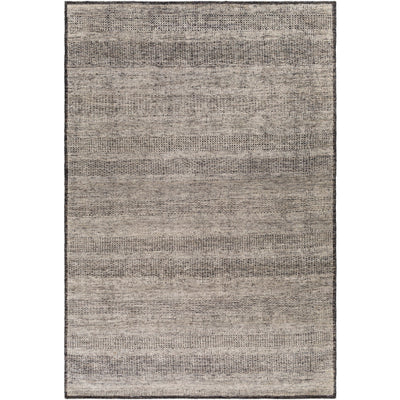 product image for Tunus Nz Wool Medium Gray Rug Flatshot Image 9