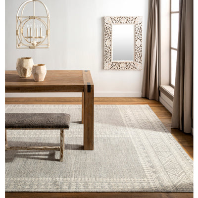 product image for Tunus Nz Wool Medium Gray Rug Roomscene Image 2 79