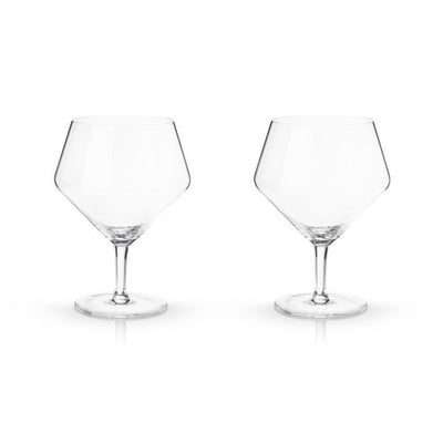 product image for angled crystal gin tonic glasses 4 52