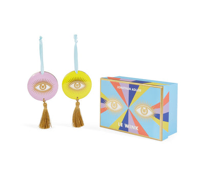 product image of le wink ornaments set of 2 1 580