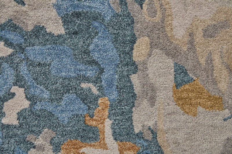 media image for Calista Hand-Tufted Abstract Opal Gray/Blue/Bronze Rug 2 26
