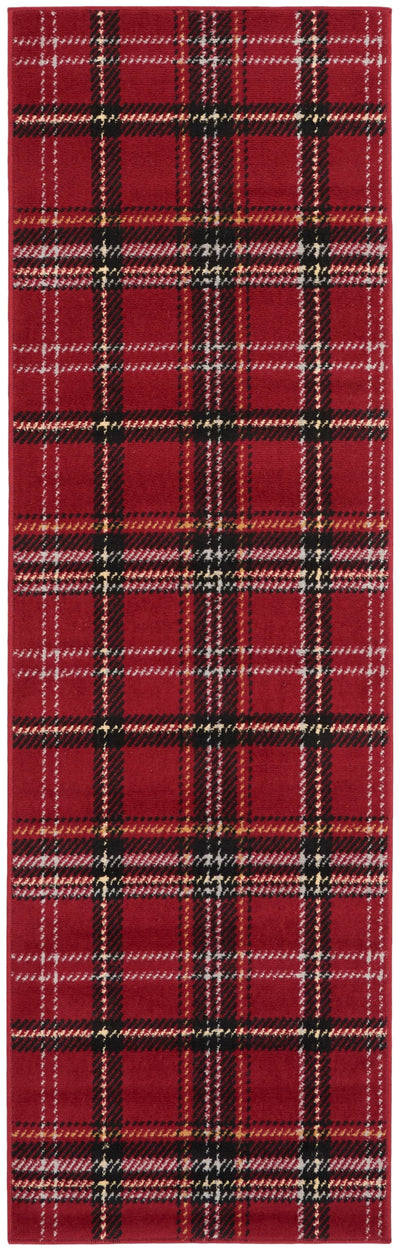 product image for grafix red rug by nourison 99446809315 redo 3 93