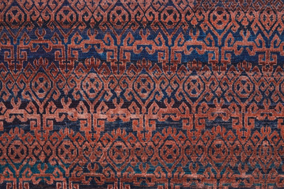 product image for Welch Ornamental Camel Tan / Blue Rug 2 21