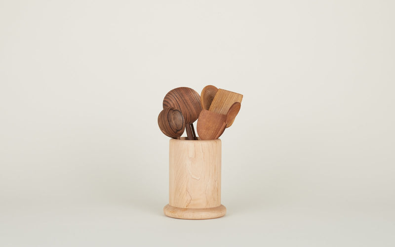 media image for Simple Walnut Spoon in Various Sizes design by Hawkins New York 224