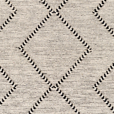 product image for Uttar Wool Black-white Rug Swatch 2 Image 74