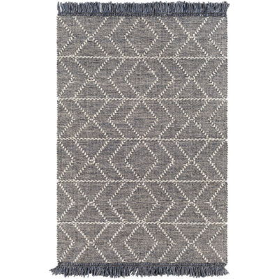 product image of Uttar Wool Grey Rug Flatshot Image 562