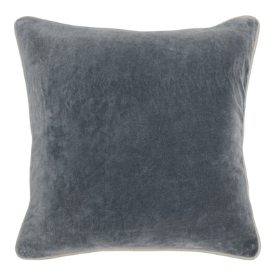 product image of heirloom velvet stone gray pillow 1 556