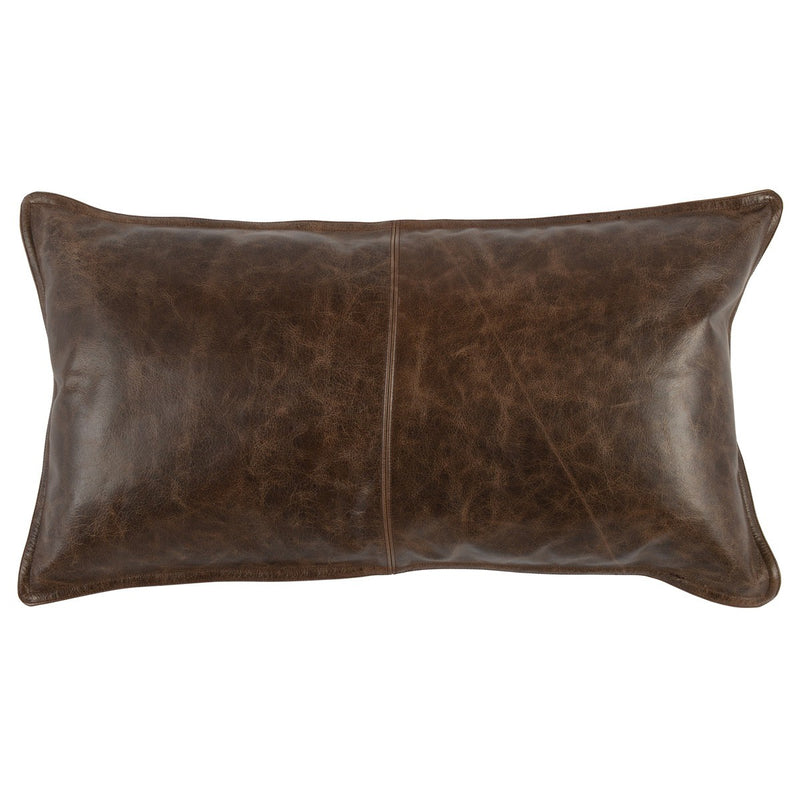 media image for leather parsons cocoa pillow 1 1 23