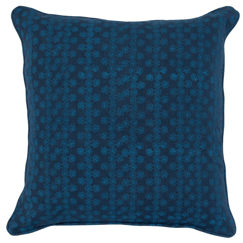 media image for ophelia navy parisian blue pillow 1 244