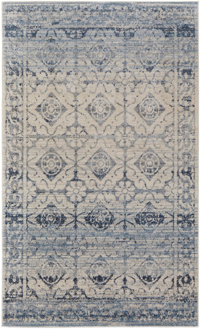 product image of wyllah traditional border blue ivory rug by bd fine cmar39kqbluivyc16 1 532