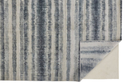 product image for Malana Handwoven Gradient Dark Slate Blue Rug 5 96