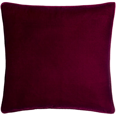 product image of Velvet Glam Dark Purple Pillow Flatshot Image 522