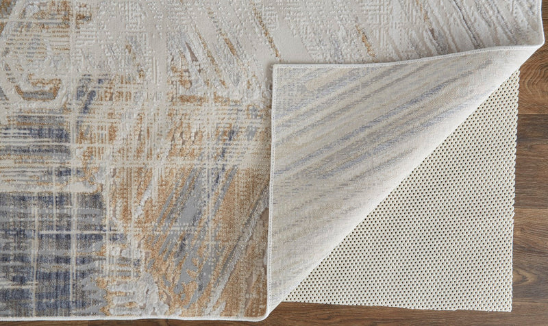 media image for Corben Abstract Ivory Birch/Silver Gray/Tan Rug 5 289
