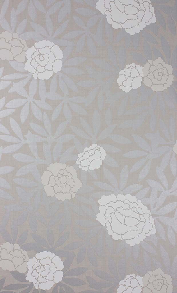 media image for Asuka Wallpaper in gray Color by Osborne & Little 213