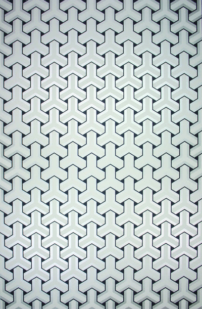 product image for Trifid Wallpaper in Platinum Color 94