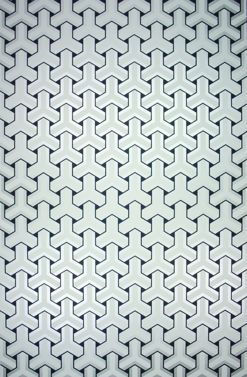 media image for Trifid Wallpaper in Platinum Color 269