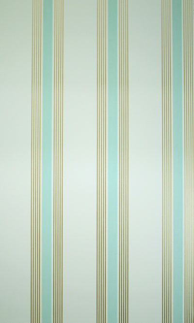 product image for Grosvenor Wallpaper in turquoise from the Strand Collection by Osborne & Little 92