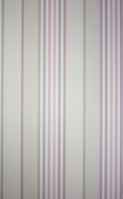 product image for Marylebone Wallpaper in purple and gray from the Strand Collection by Osborne & Little 72