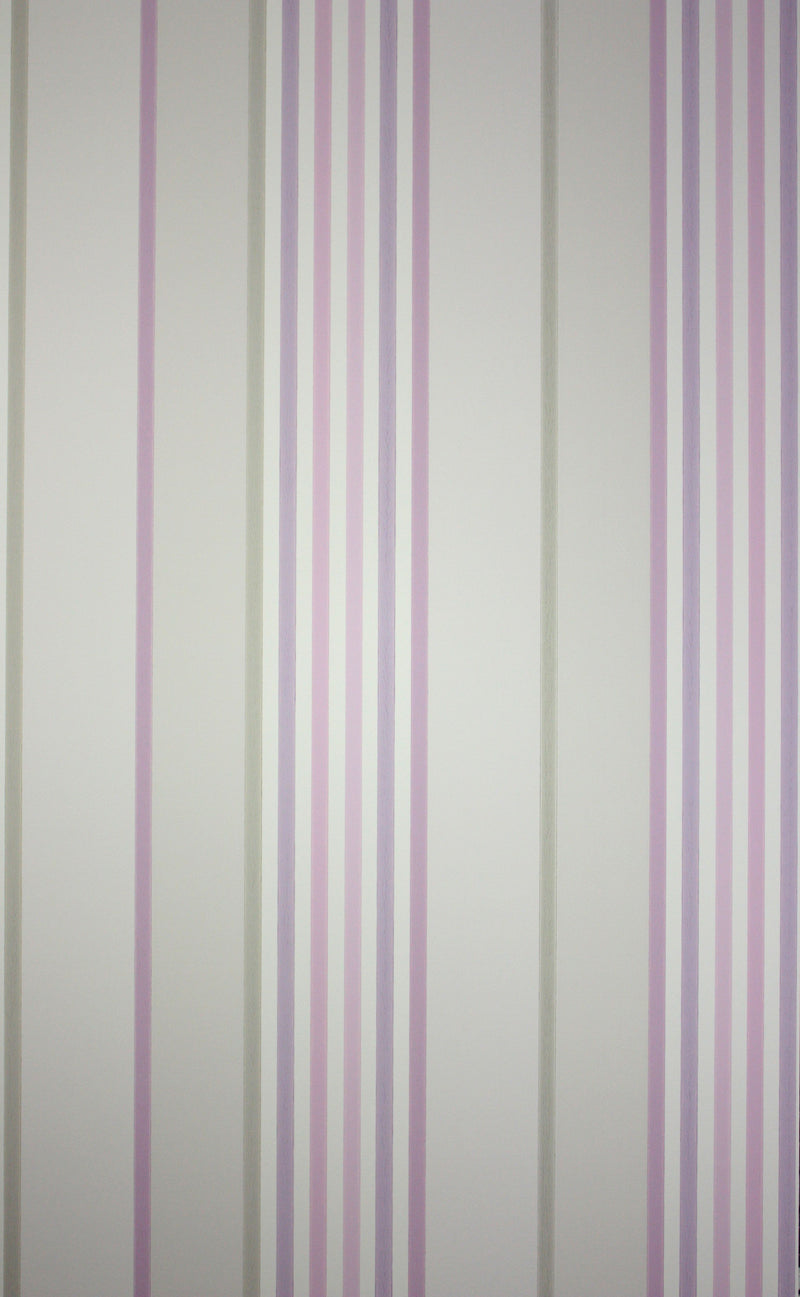 media image for Marylebone Wallpaper in purple and gray from the Strand Collection by Osborne & Little 274