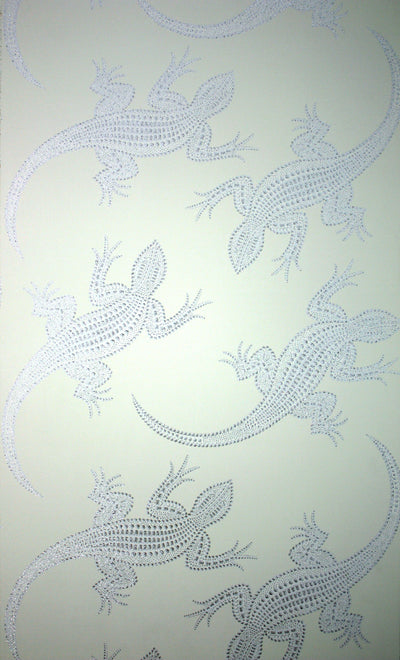 product image for Komodo Wallpaper in silver Color by Osborne & Little 3