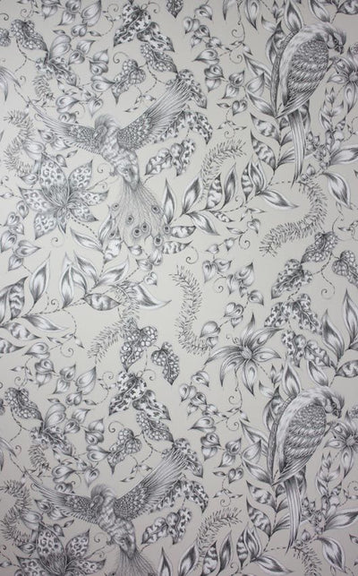 product image for Kayyam Wallpaper in gray from the Persian Garden Collection by Osborne & Little 81