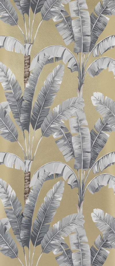 product image of Palmaria Wallpaper in beige and gray from the Manarola Collection by Osborne & Little 550