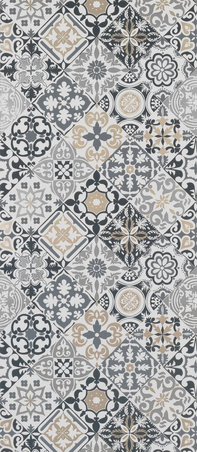 product image for Cervo Wallpaper in black and gray from the Manarola Collection by Osborne & Little 56