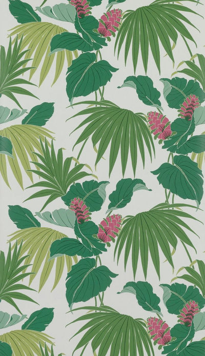 product image for Vernazza Wallpaper in green from the Manarola Collection by Osborne & Little 86