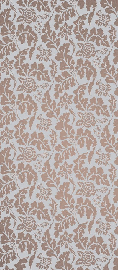 product image for British Isles Damask Wallpaper in brown from the Manarola Collection by Osborne & Little 70