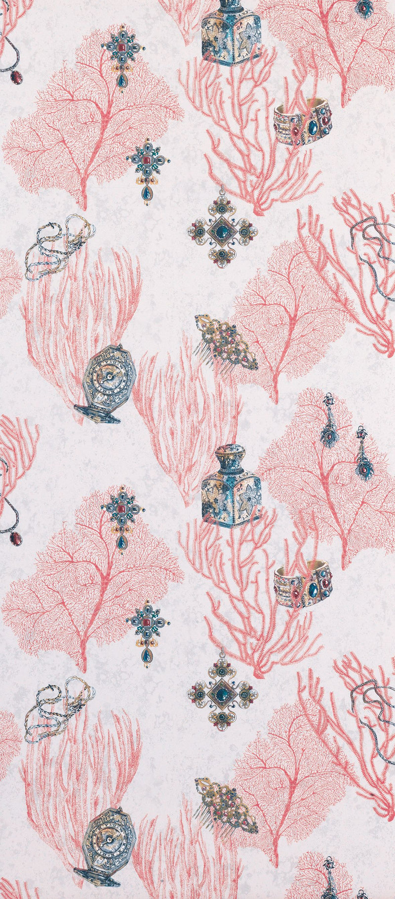 media image for Coralino Wallpaper in red and beige from the Deya Collection by Matthew Williamson 269