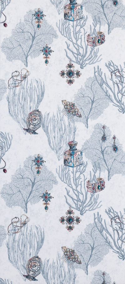 product image of Coralino Wallpaper in gray from the Deya Collection by Matthew Williamson 549