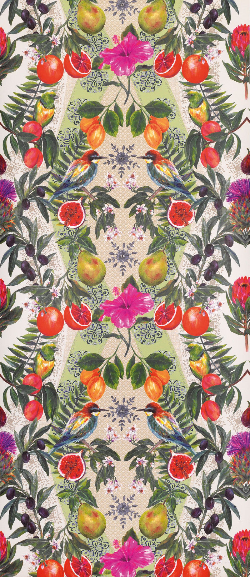 media image for Talavera Wallpaper in multi-color from the Deya Collection by Matthew Williamson 264