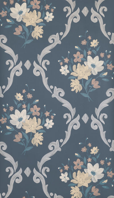 product image of Almudaina Wallpaper in black from the Deya Collection by Matthew Williamson 517