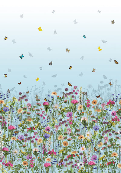product image for Deya Meadow Wallpaper in multi-color from the Deya Collection by Matthew Williamson 72
