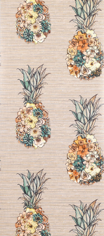 product image of Ananas Wallpaper in beige from the Deya Collection by Matthew Williamson 570