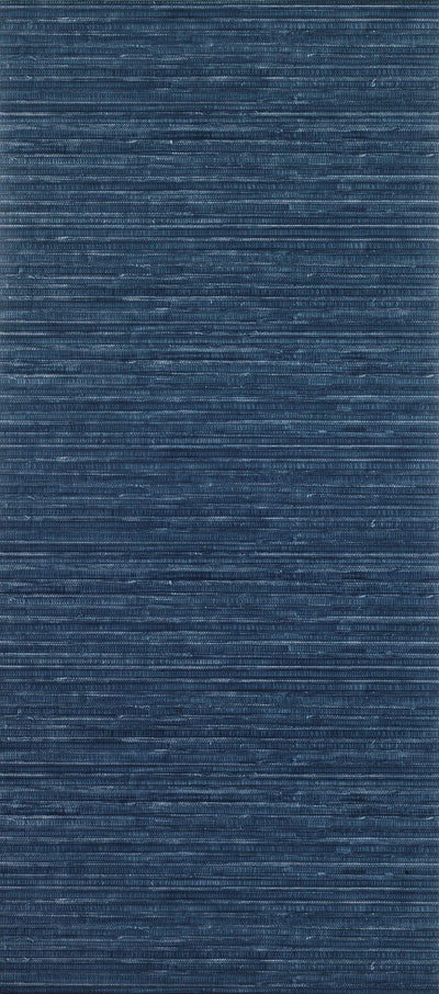 product image for Esparto Wallpaper in dark blue from the Deya Collection by Matthew Williamson 63