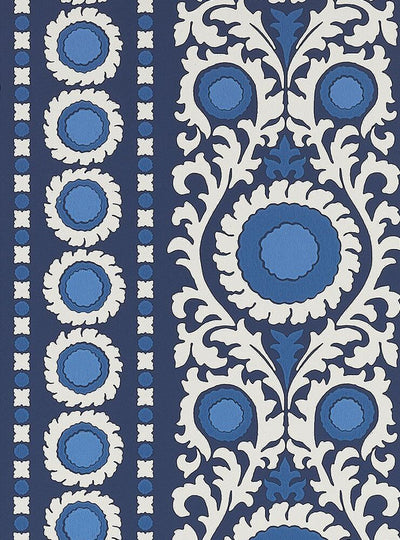 product image of Byzance Samrina Indigo Wallpaper 556