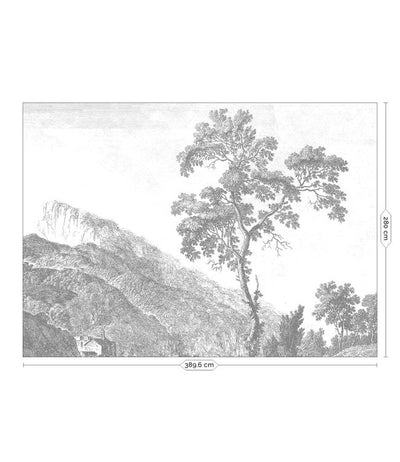 product image for Engraved Landscapes No. 2 Wall Mural by KEK Amsterdam 26