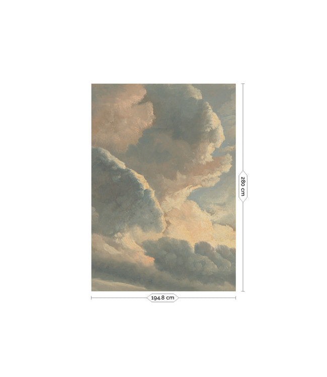 media image for Golden Age Clouds No.4 Wall Mural 234