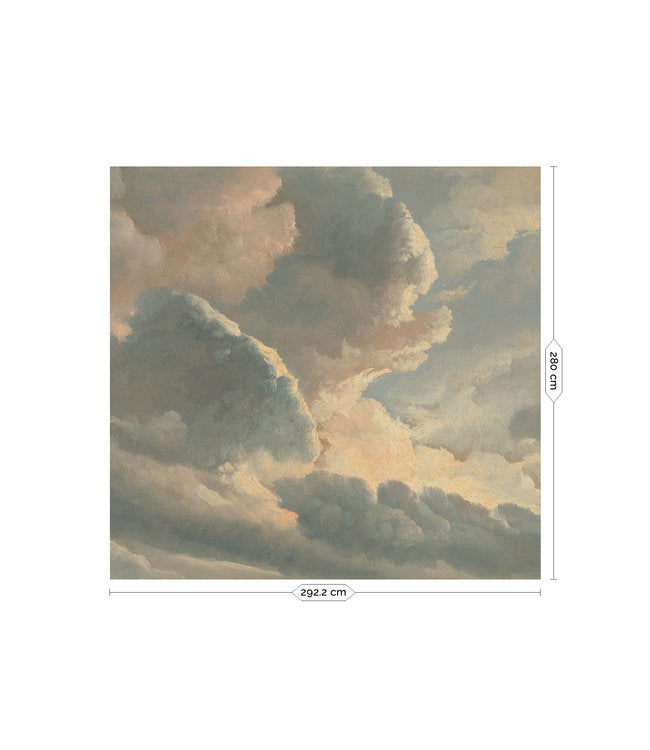 media image for Golden Age Clouds No.4 Wall Mural 276