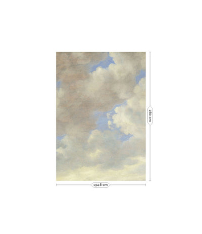 product image for Golden Age Clouds No. 2 Wall Mural by KEK Amsterdam 55