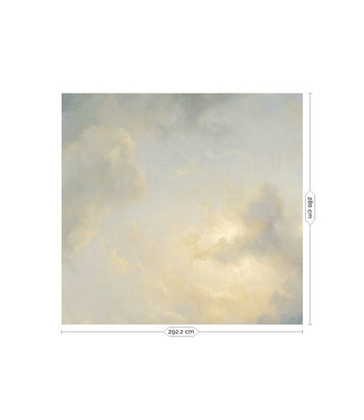 product image for Golden Age Clouds Wall Mural by KEK Amsterdam 47