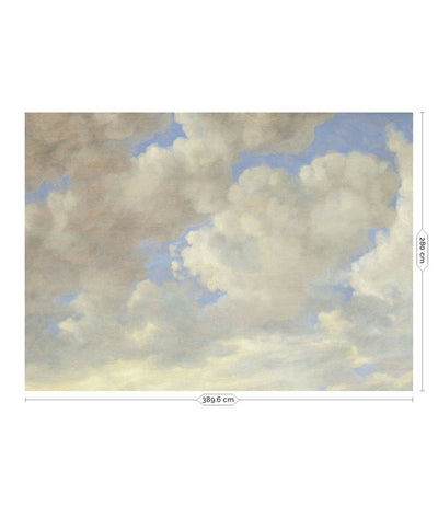 product image for Golden Age Clouds No. 2 Wall Mural by KEK Amsterdam 1