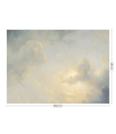 product image for Golden Age Clouds Wall Mural by KEK Amsterdam 69