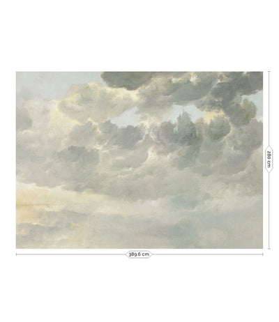 product image for Golden Age Clouds No. 3 Wall Mural by KEK Amsterdam 99