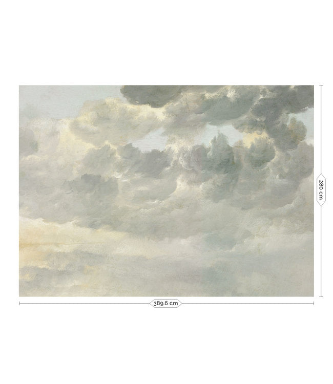 media image for Golden Age Clouds No. 3 Wall Mural by KEK Amsterdam 280