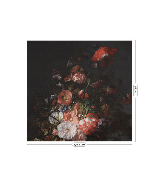 media image for Golden Age Flowers No.3 Wall Mural 296