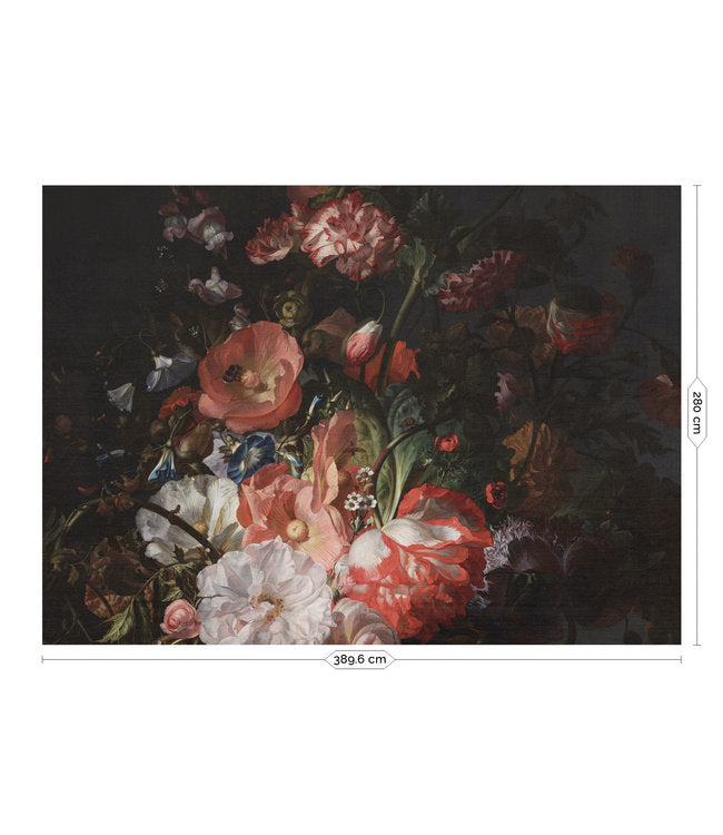 media image for Golden Age Flowers No.3 Wall Mural 225