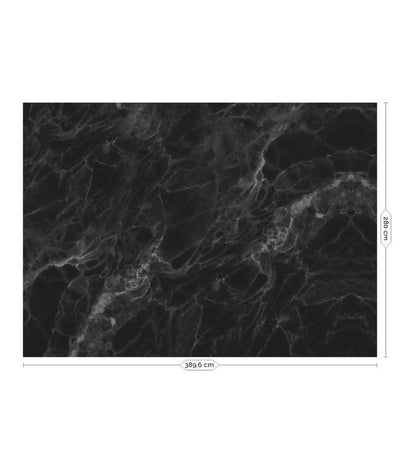 product image for Marble Black Wall Mural by KEK Amsterdam 95